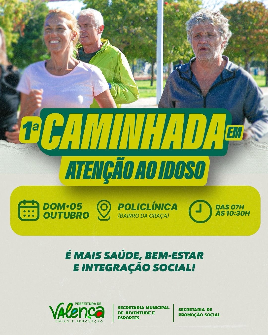 Programação diversificada celebra a Semana do Idoso em Valença