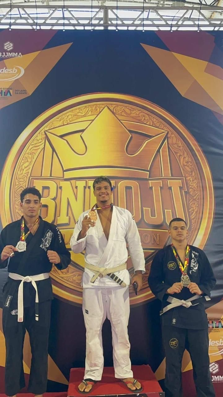 Atleta valenciano brilha na 1ª etapa do Bahia Norte Nordeste Open de Jiu-Jitsu