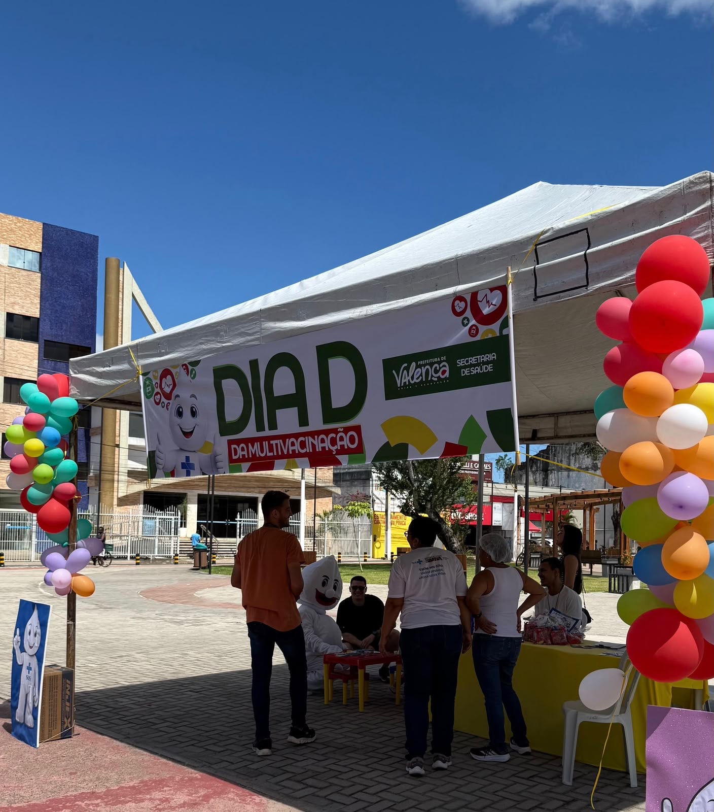 Valença realiza Dia D de Multivacinação com mobilização na sede e zona rural