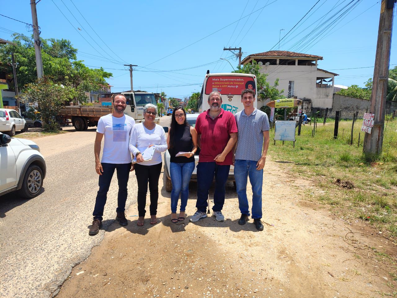 Prefeitura de Valença e Secretaria de Infraestrutura estudam viabilidade da ciclovia Valença-Guaibim e outros equipamentos do município.