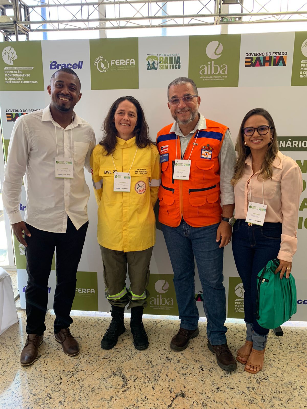 Valença participa do 5º Seminário Internacional de Prevenção, Monitoramento e Combate a Incêndios Florestais do programa Bahia Sem Fogo