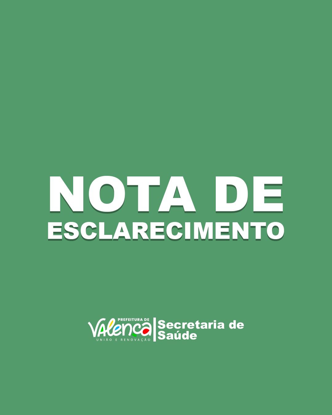 Prefeitura de Valença esclarece sobre a oferta de fisioterapia domiciliar na Atenção Básica