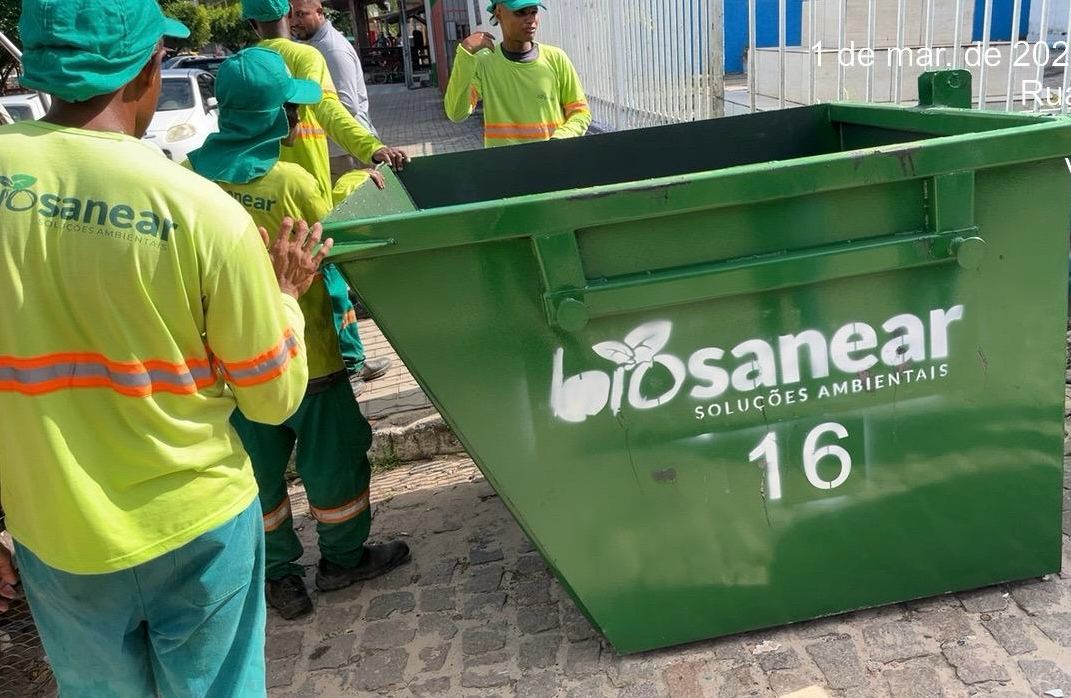Prefeitura de Valença instala, pela primeira vez, caixas coletoras para melhor destinação dos resíduos sólidos em Guaibim