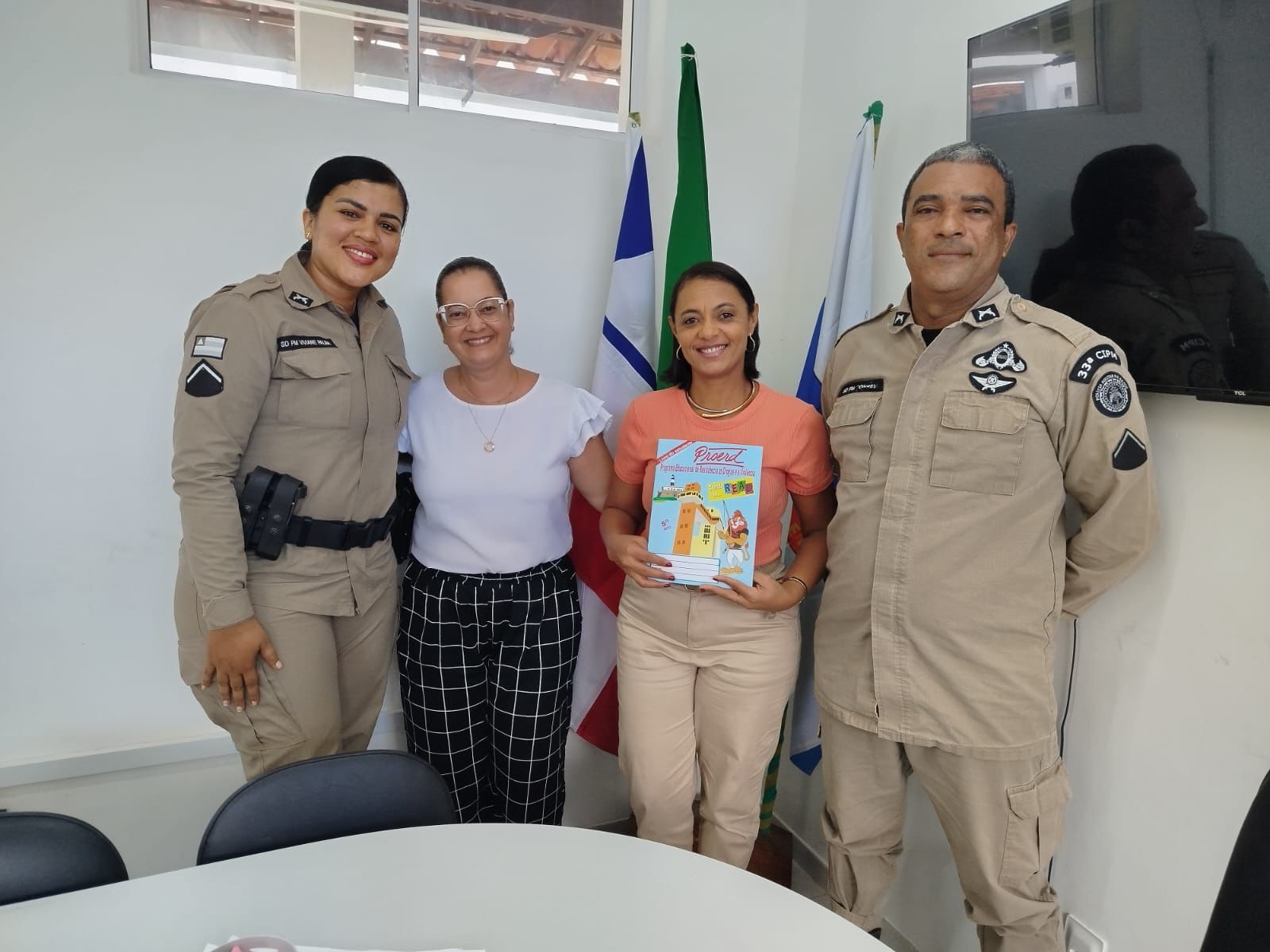 Parceria pela prevenção: Prefeitura de Valença e Polícia Militar firmam parceria através do PROERD