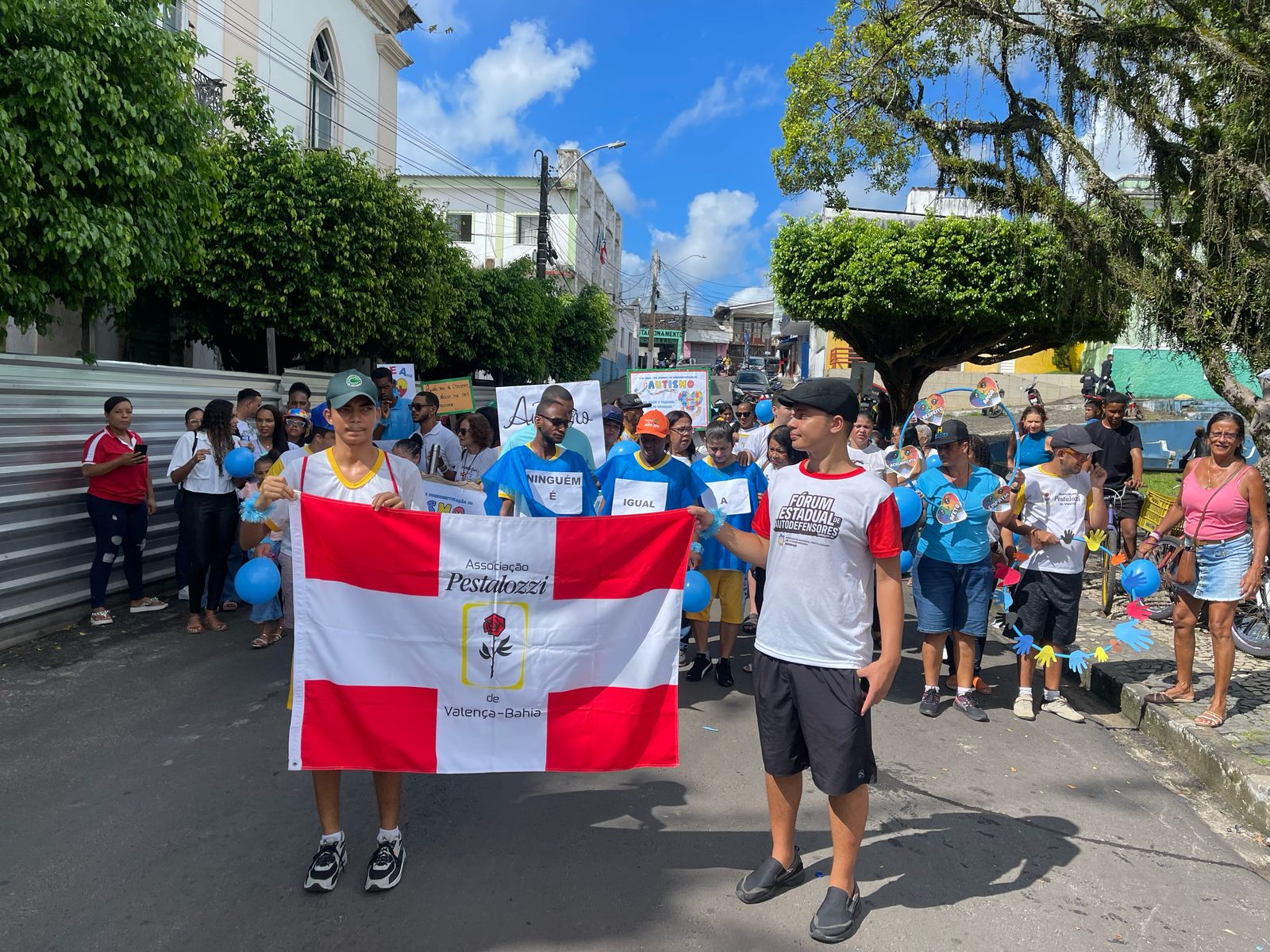 Valença realiza caminhada pela Conscientização do Dia Mundial do Autismo