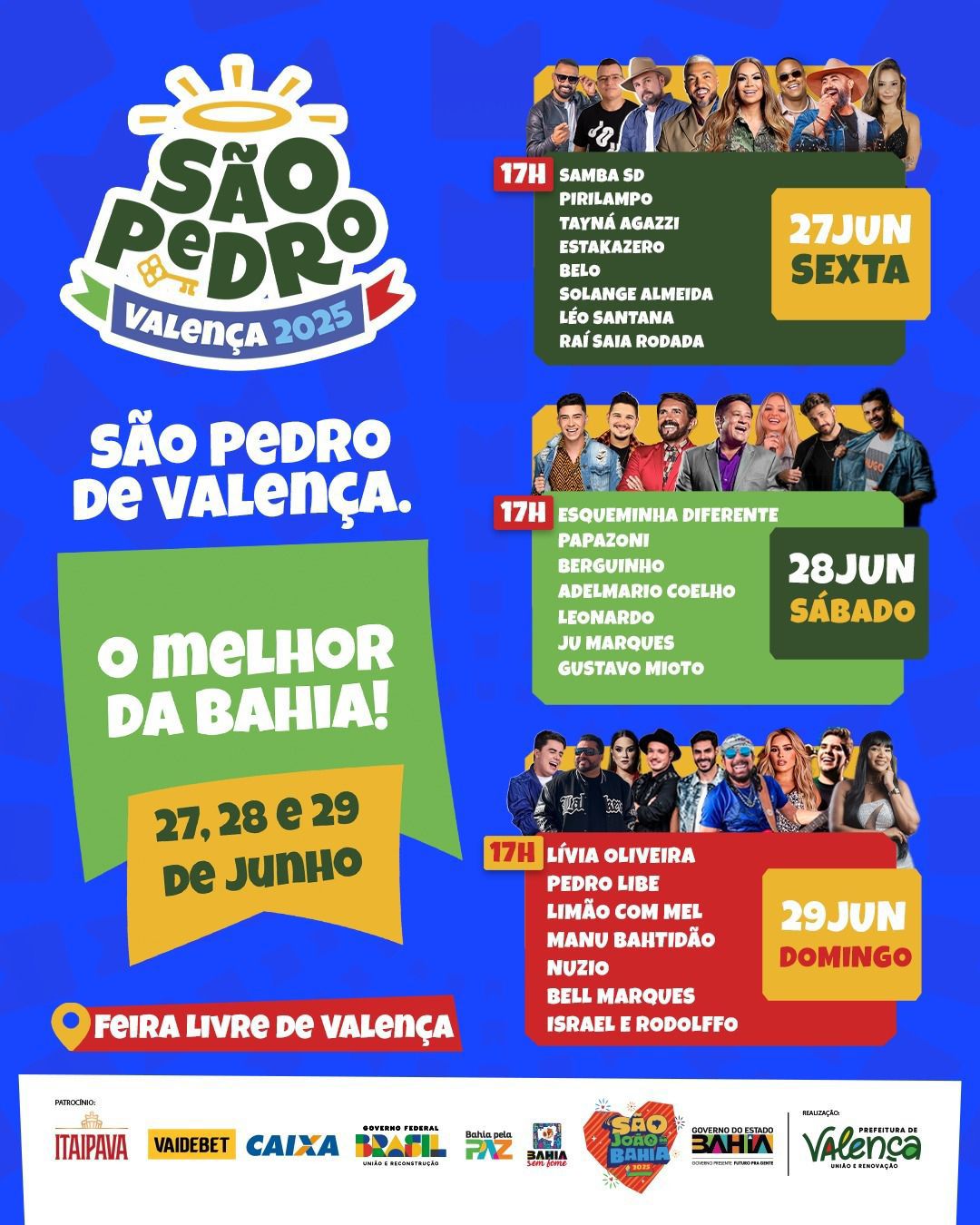 Valença se prepara para viver o maior São Pedro da Bahia