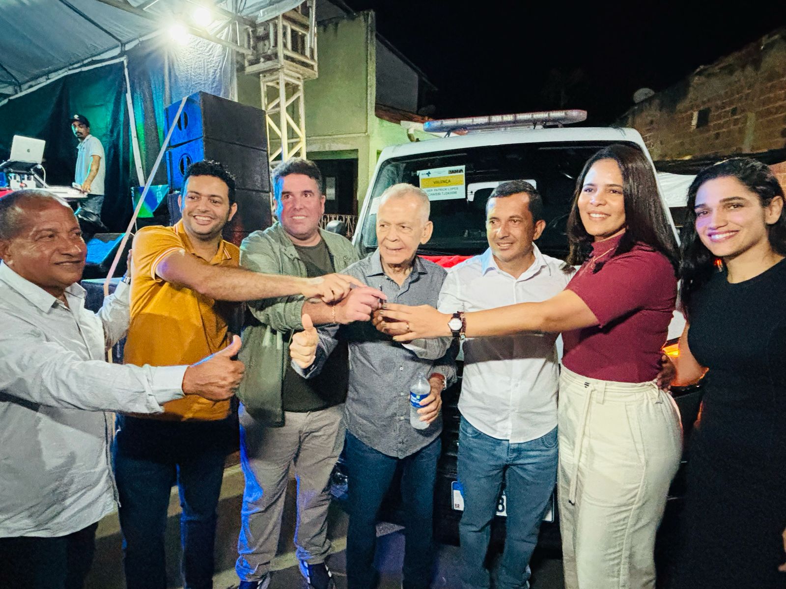Valença inaugura nova Unidade de Saúde em Serra Grande e entrega ambulância à comunidade