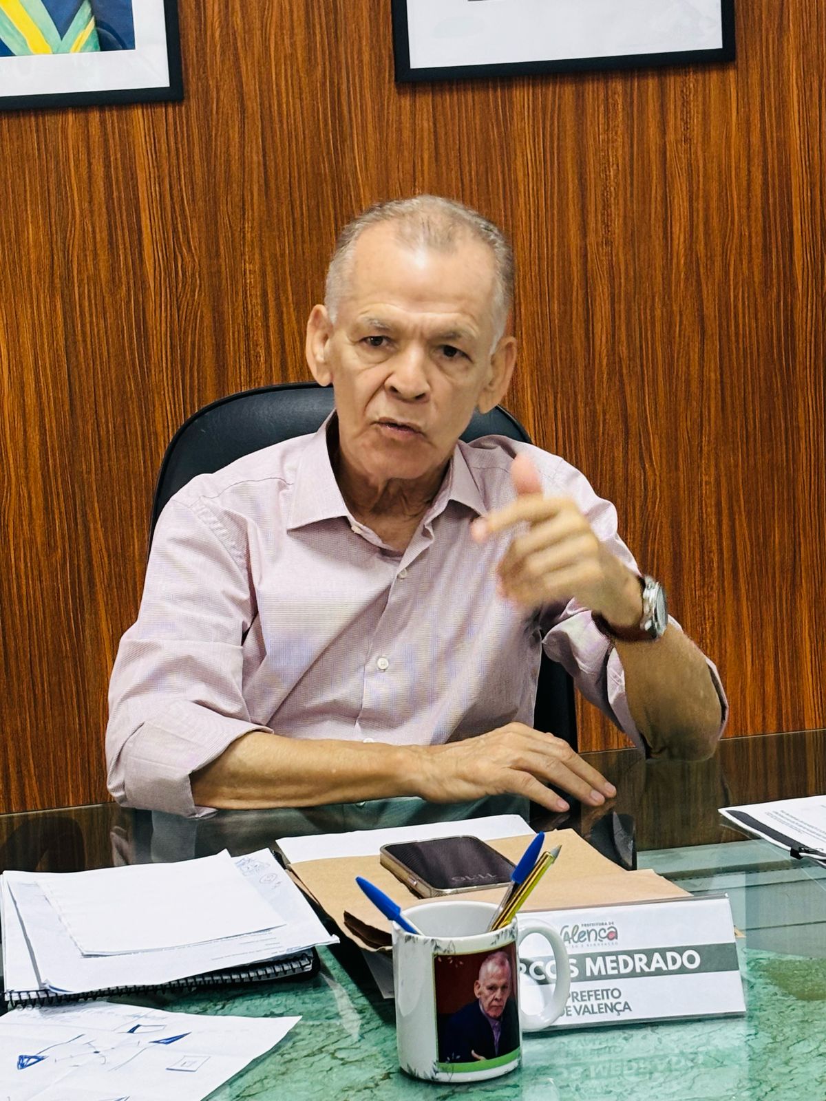 Prefeito de Valença, Marcos Medrado garante reforço na segurança pública e anuncia novas conquistas para Valença