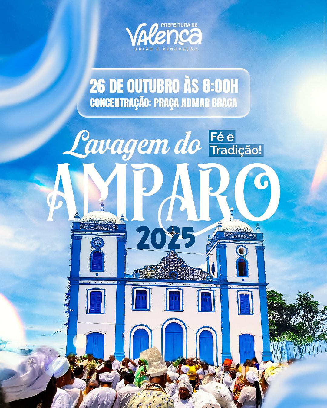 Lavagem do Amparo 2025 – Fé e Tradição!