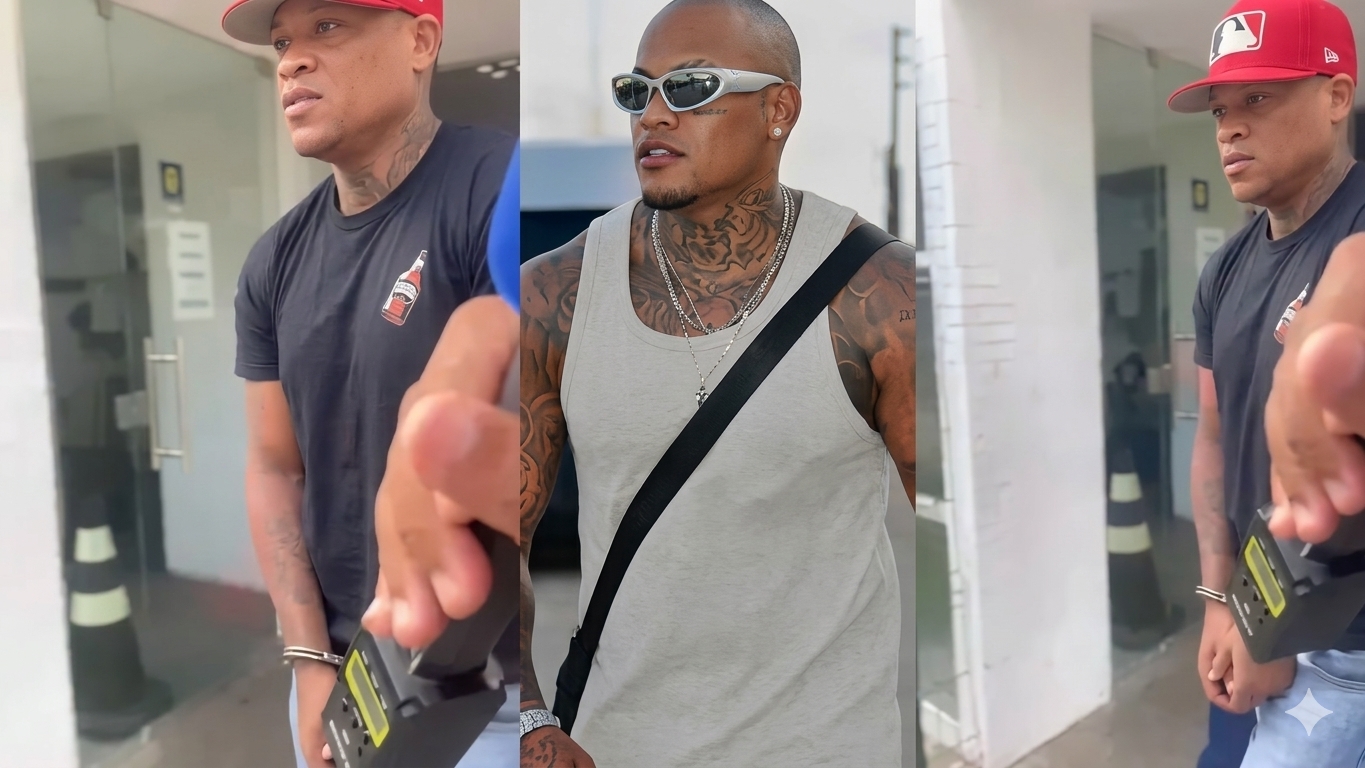 CASO RICK RALLEY: cantor deixa delegacia após ser preso e passa por audiência de custódia nesta quarta (30)