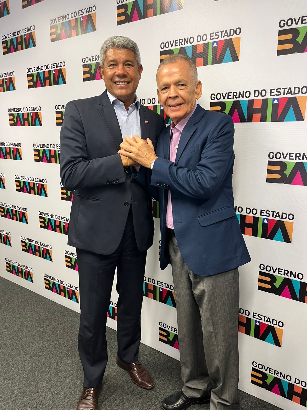 Prefeito Marcos Medrado participa de audiência com o governador do Estado, Jerônimo Rodrigues