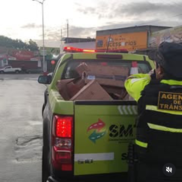 Agentes de trânsito realizam operação contra reserva irregular de vagas em Amargosa