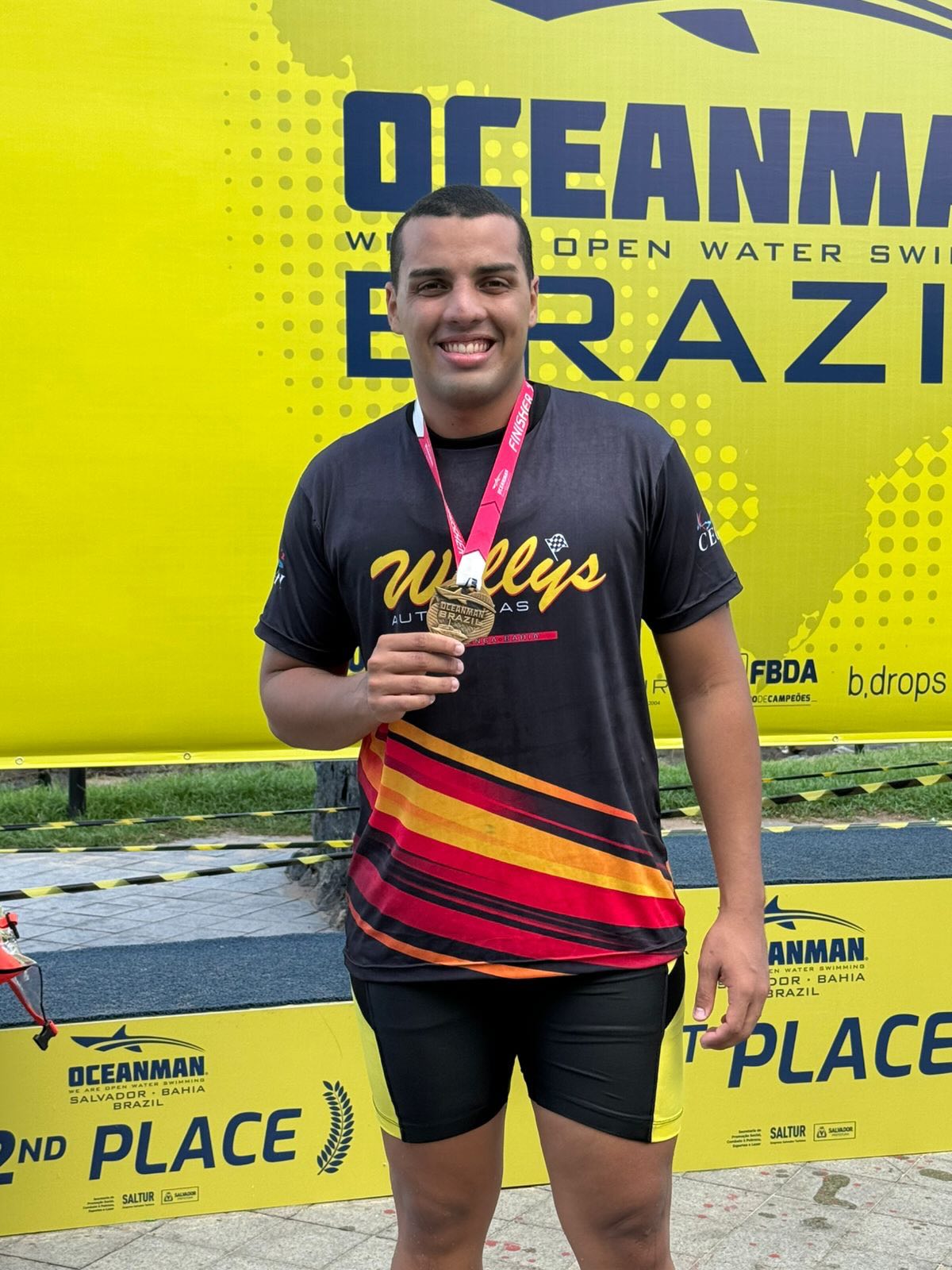De Valença para o mundo: Guilherme Marinho se classifica para o Mundial de Natação em Águas Abertas na República Dominicana
