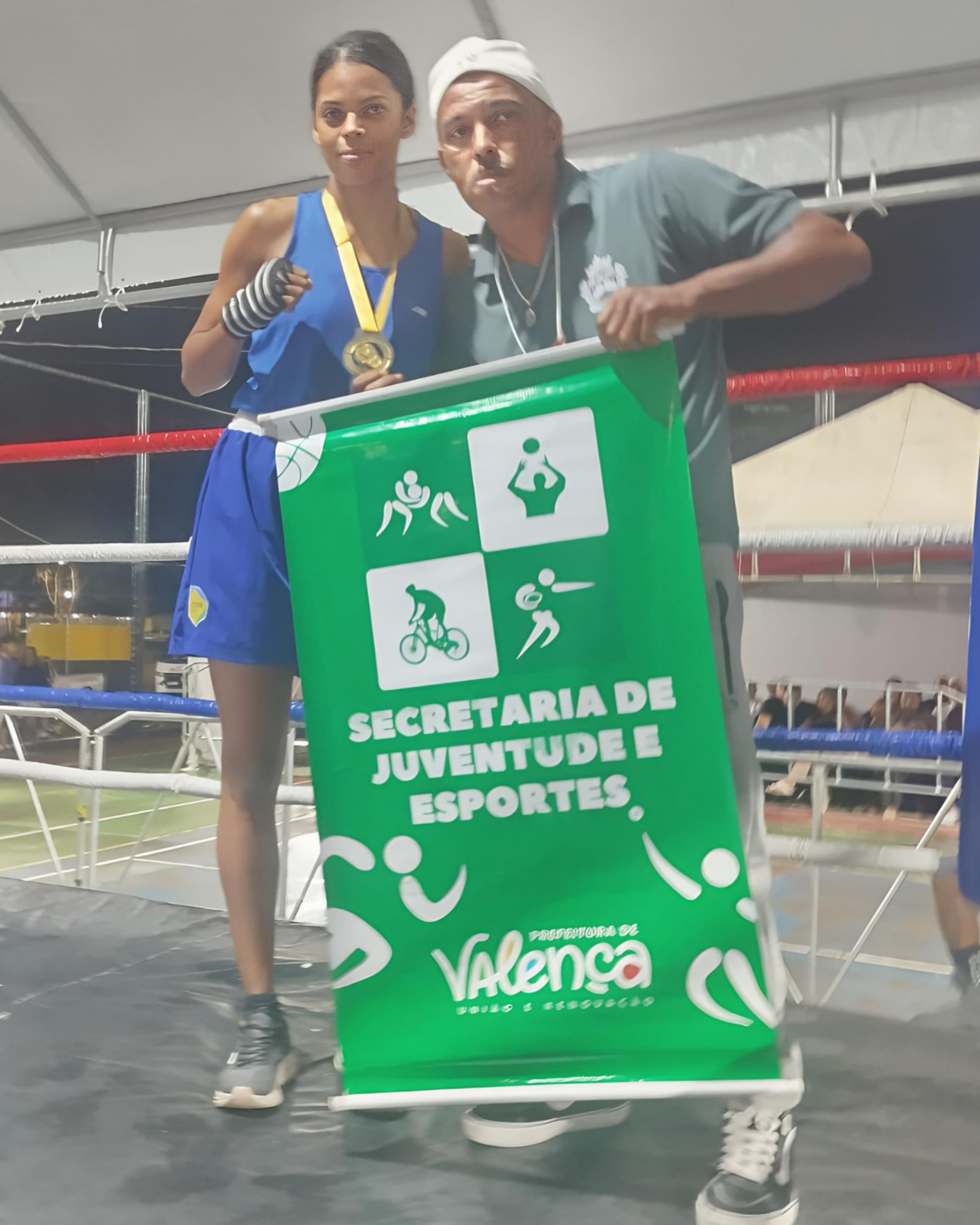 Atleta valenciana conquista medalha de ouro em campeonato de boxe na cidade de Amargosa-ba