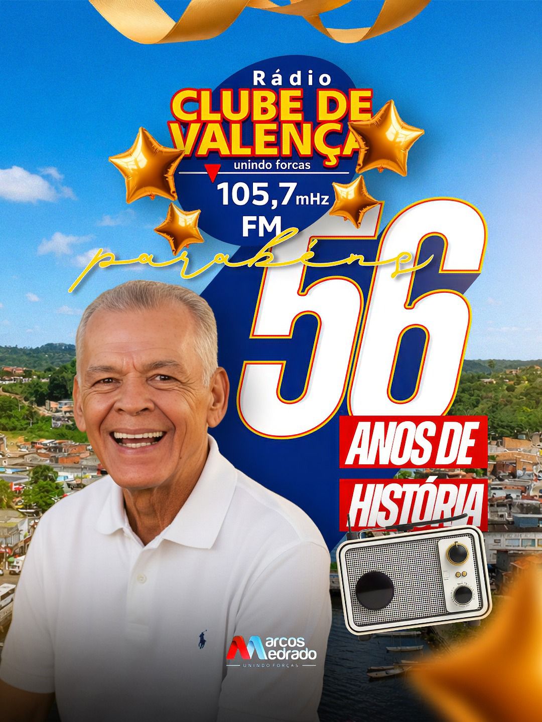 Rádio Clube de Valença celebra 56 anos como referência em comunicação no Baixo Sul