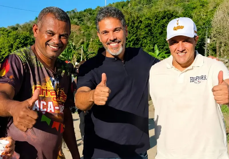 Rafa de Hildecio prestigia o 10º Arrastão do Caça-Pinga e reúne apoiadores em Laje