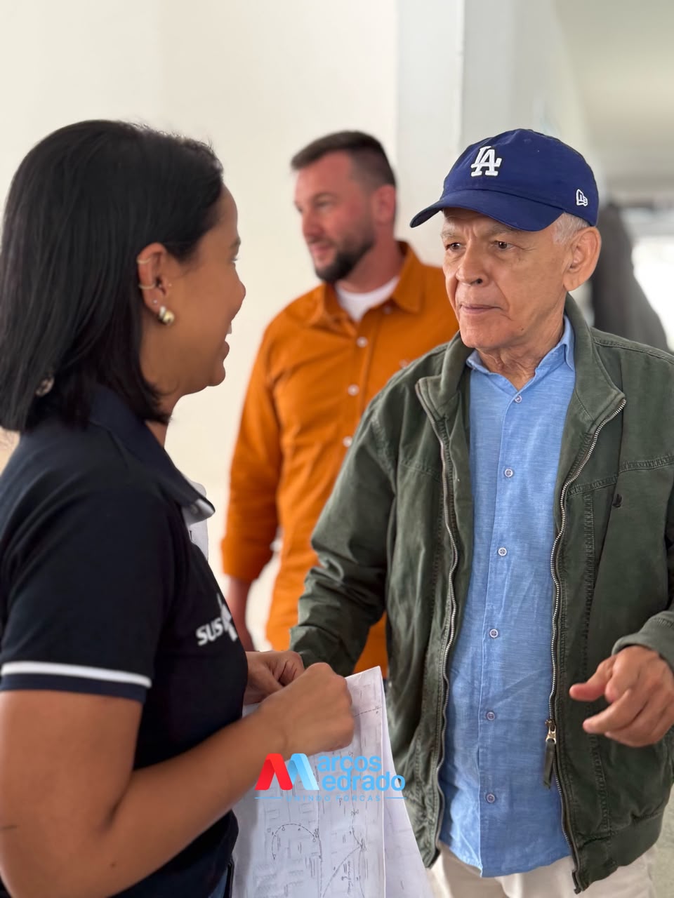 Avanço na saúde: Prefeito Marcos Medrado e equipe da SESAB acompanham fase final das obras da UPA de Valença