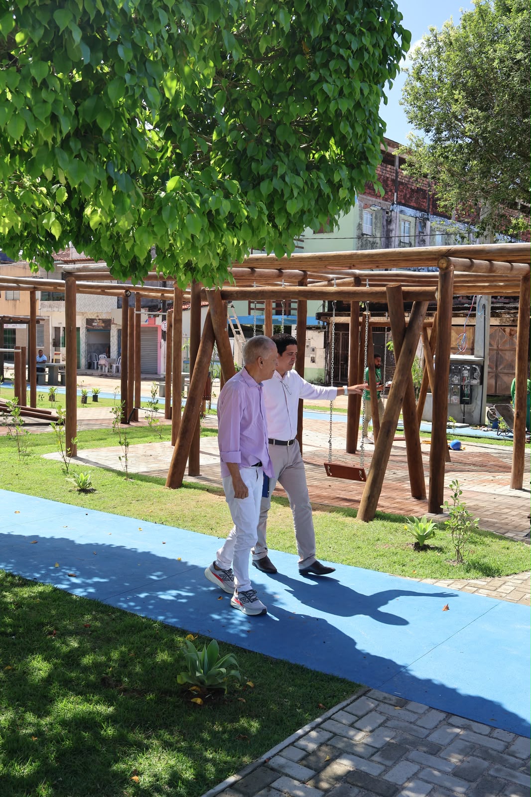 Contagem regressiva: Praça São José em Guaibim ganha nova cara e inauguração 
é aguardada com expectativa