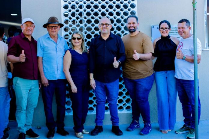 Prefeito Lélio Júnior inaugura nova estrutura da Escola na comunidade do Jenipapo em Jânio Quadros