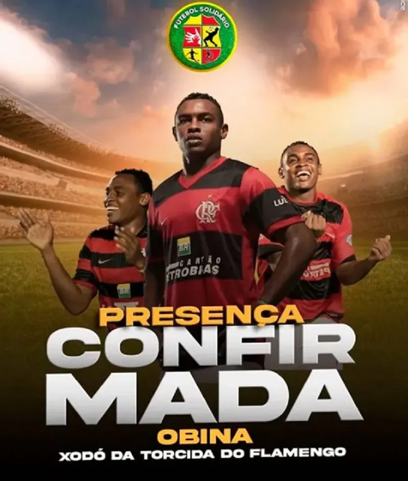 Obina é confirmado na 8ª edição do Futebol Solidário em Brumado