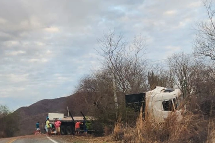 38ª CIPM atende ocorrência de acidente de trânsito em Riacho de Santana