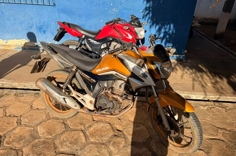 CIPE Sudoeste recupera duas motocicletas com restrição de furto e roubo em Livramento de Nossa Senhora