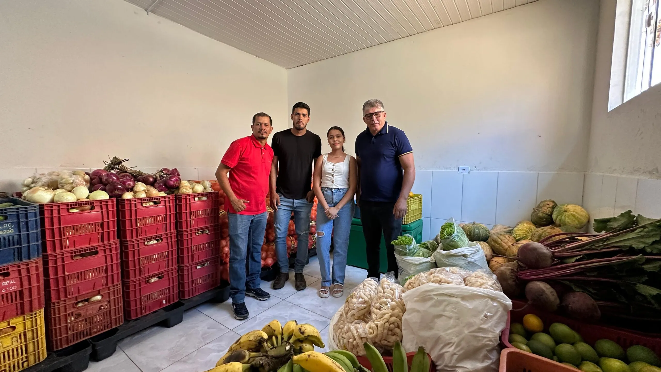 Banco de Alimentos de Serra do Ramalho realiza nova entrega em parceria com a Rede de Doadores