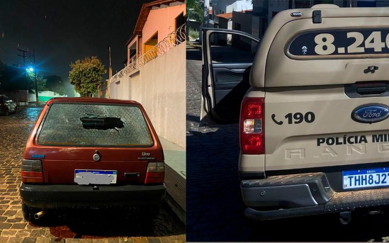 POLÍCIA MILITAR INTERVÉM EM BRIGA GENERALIZADA COM DANO E LESÃO CORPORAL EM ARACATU