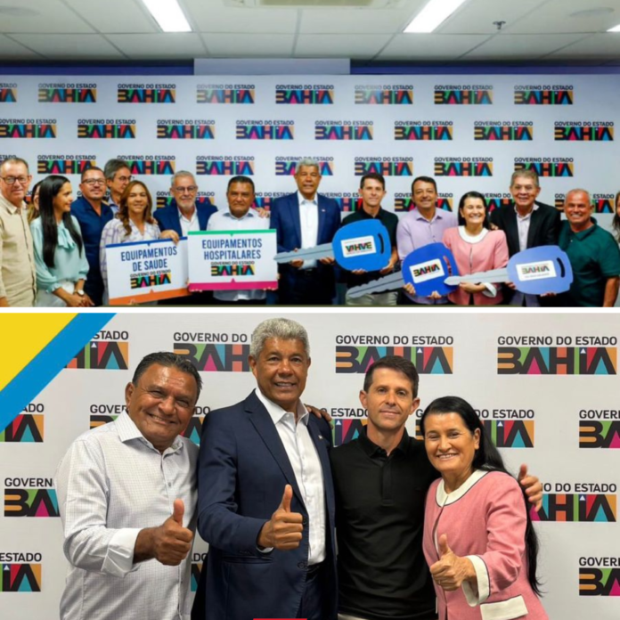 Prefeito Renatinho garante investimentos históricos após reunião com o governador Jerônimo Rodrigues e deputados para Caraíbas