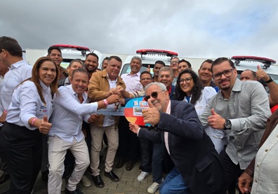 Prefeito Cristiano Santos acompanha governador Jerônimo Rodrigues em agenda de entregas e anúncios para Piripá