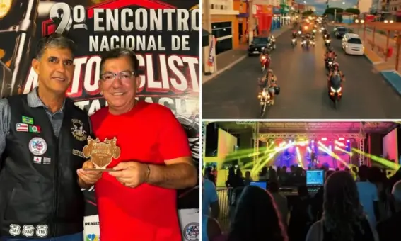 Tanhaçu recebe 2º Encontro de Motociclistas e movimenta turismo local