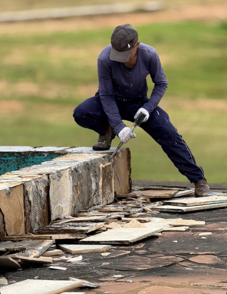 Caraíbas: Prefeitura da início a reforma da cascata, principal ponto turístico da cidade