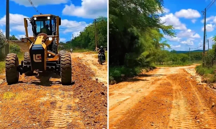 Após as fortes chuvas que causaram danos em Tanhaçu, Prefeitura intensifica ações de recuperação de estradas no município