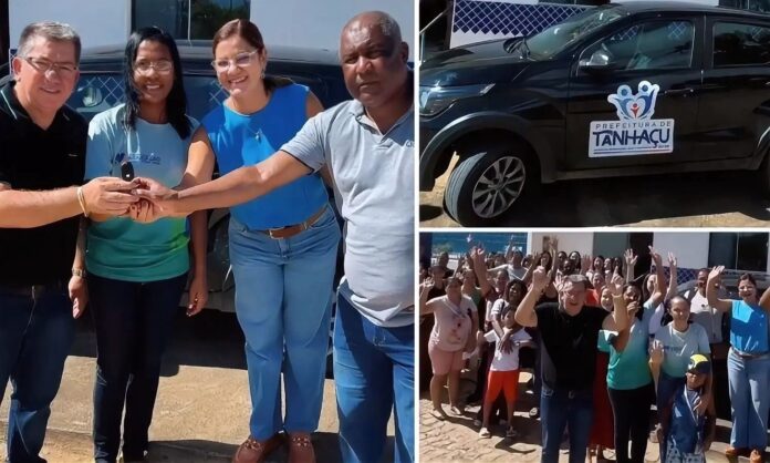 Prefeitura de Tanhaçu entrega veículo para reforçar atendimentos do Centro de Atendimento Educacional Especializado