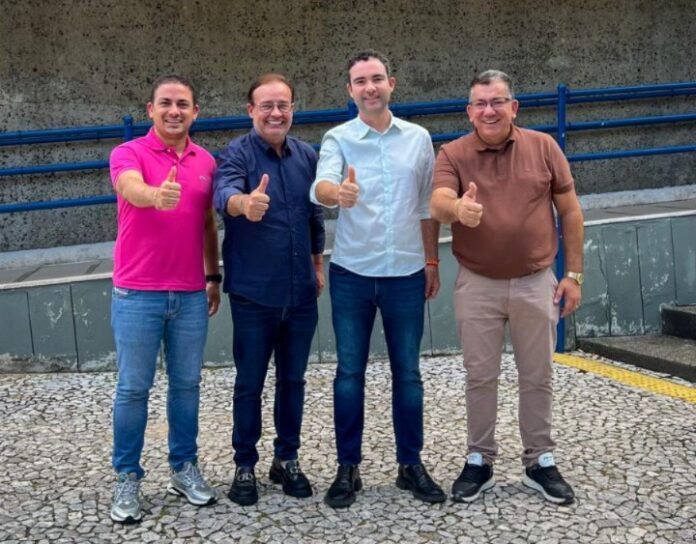 Prefeitos Phellipe Brito (Ituaçu), Fabrício Abrantes (Brumado) e Valdemir Gondim (Tanhaçu) articulam avanços para a Barragem de Cristalândia