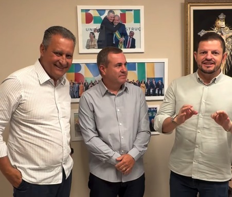 Em encontro com Rui Costa, Quinho Tigre articula ações e garante retomada de escola integral em Lajedão